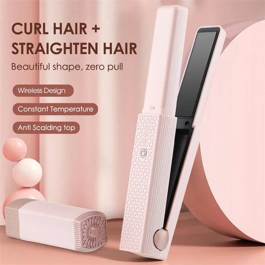 Cordless USB Hair Straightener